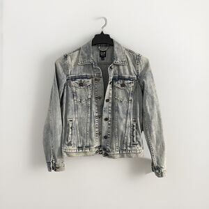 GAP DENIM 1969 Women Icon Denim Jean Jacket Light Wash Size XS